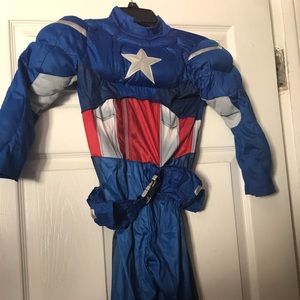 Deluxe Disney Store Captain America Costume